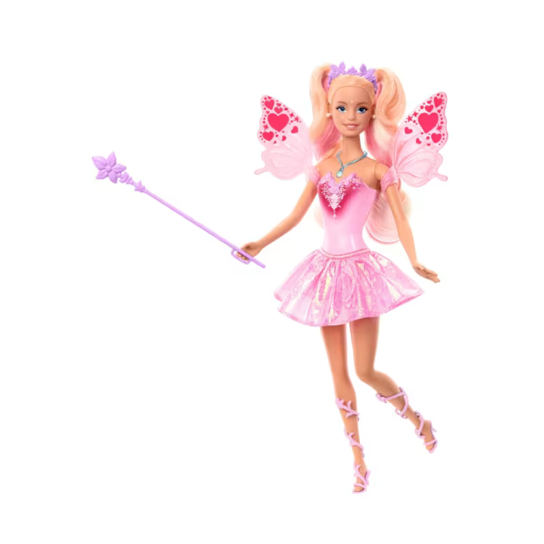 Muñeca Hada Barbie De Fantasía Con Alas Que Cambian De Color