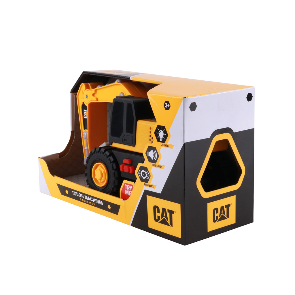 CAT - Excavadora con Luces y Sonidos