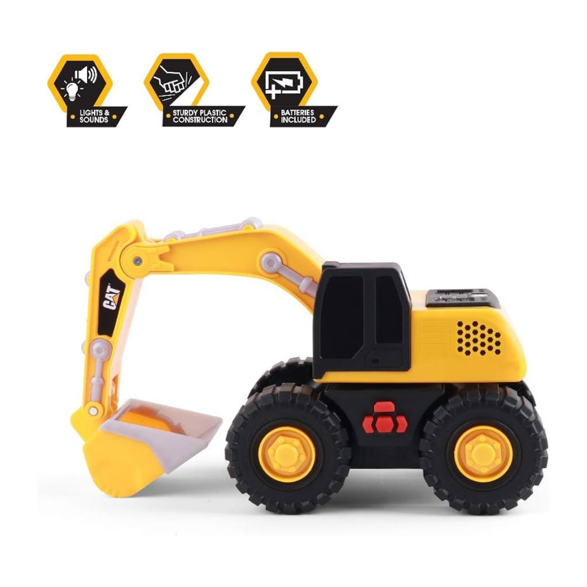 CAT - Excavadora con Luces y Sonidos
