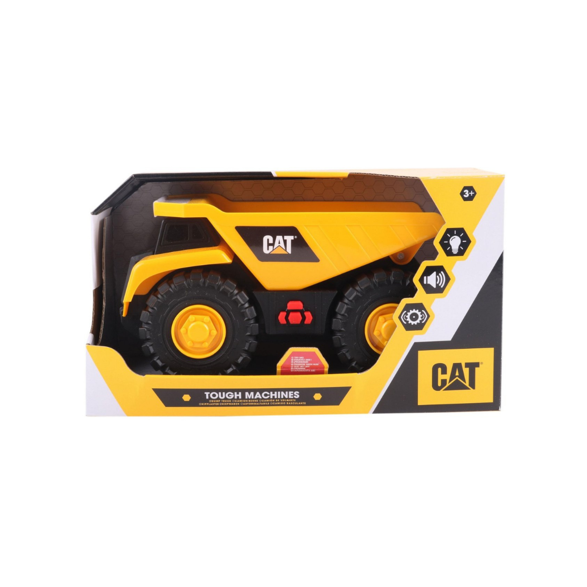 CAT - Camión volquete de juguete con luz y sonido