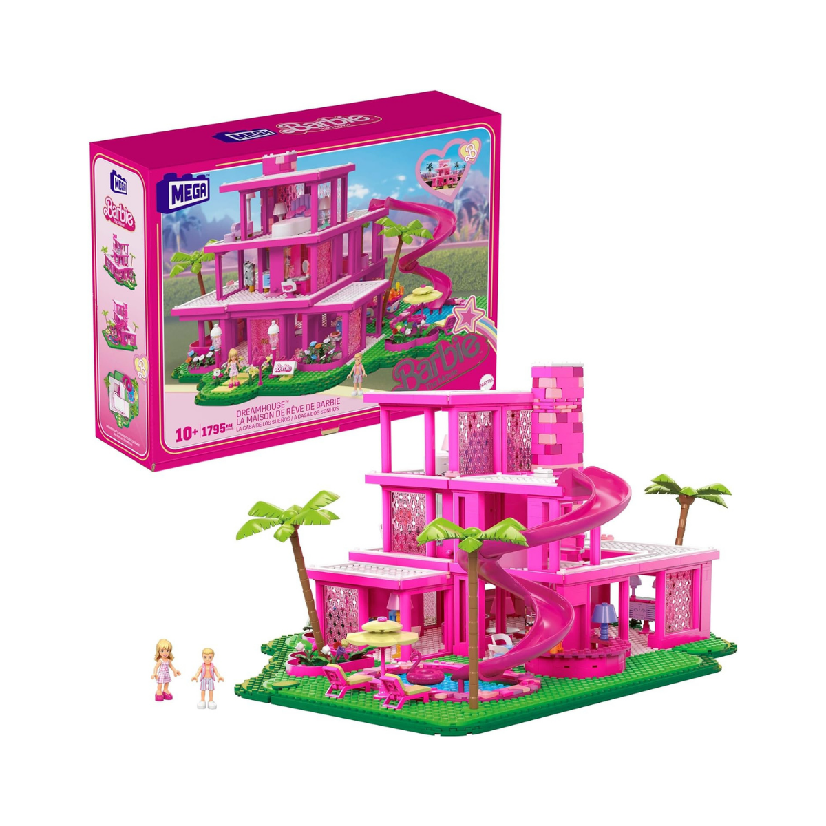 Mattel Mega Barbie Dreamhouse Casa con Bloques de construcción