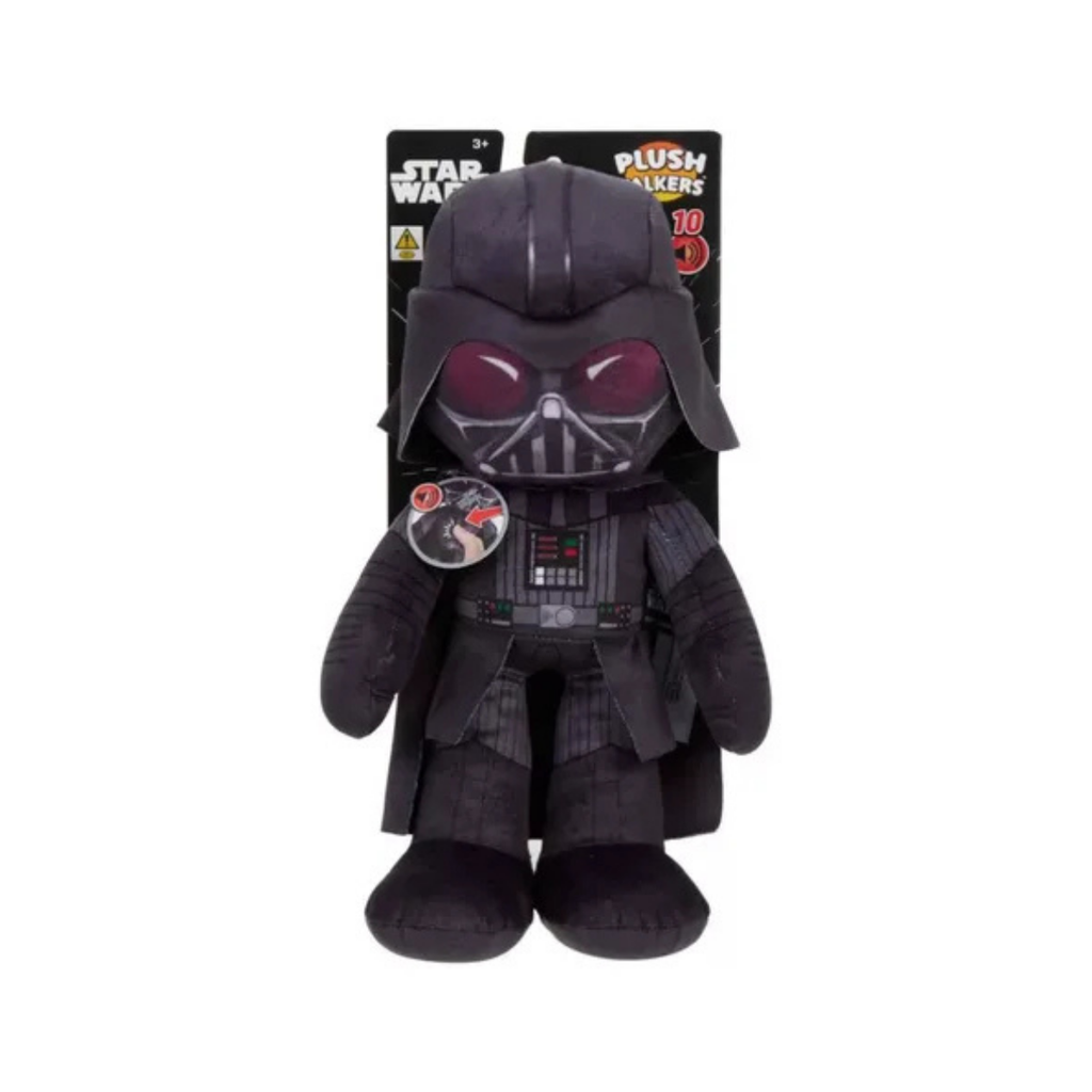 Mattel Star Wars Peluche Talkers de Darth Vader con 10 sonidos y frases