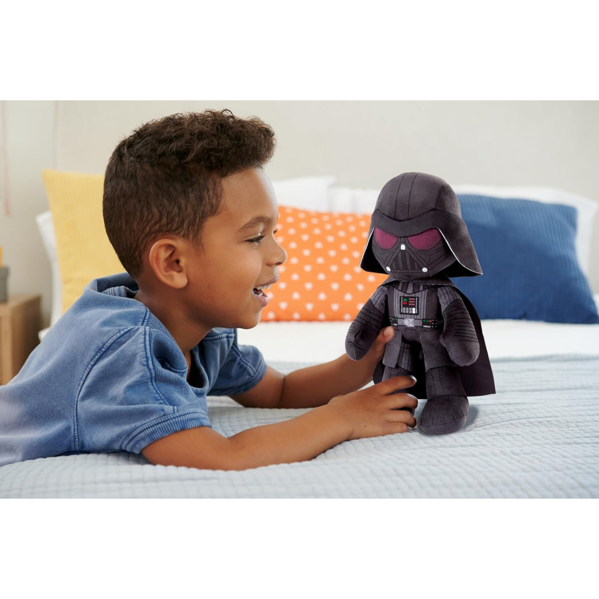 Mattel Star Wars Peluche Talkers de Darth Vader con 10 sonidos y frases