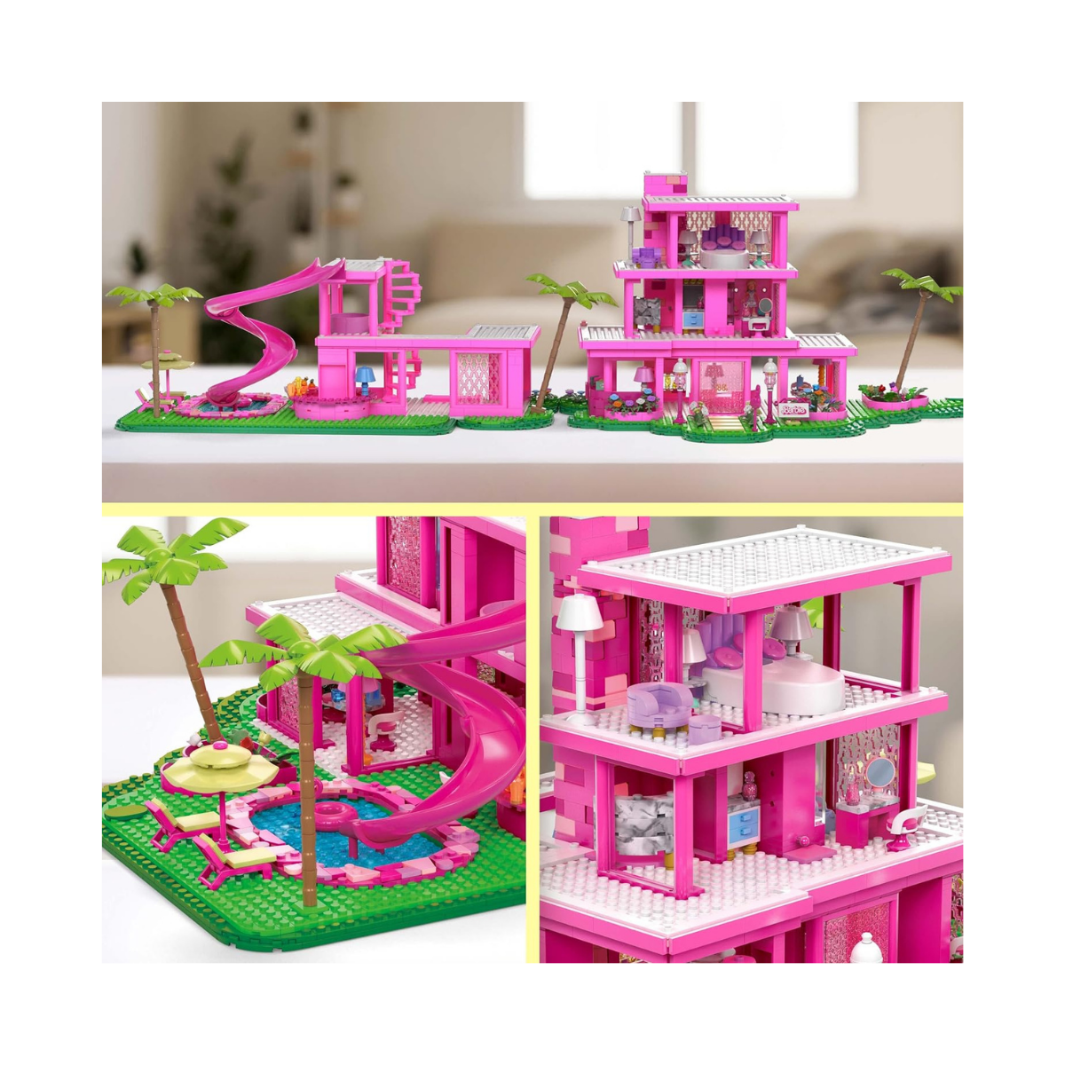 Mattel Mega Barbie Dreamhouse Casa con Bloques de construcción