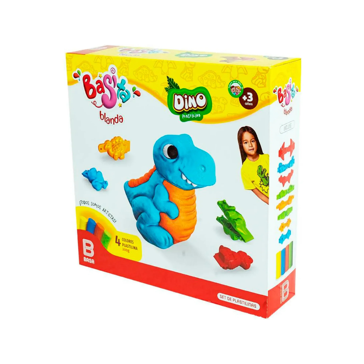 Basa - Set de Plastilina Dino