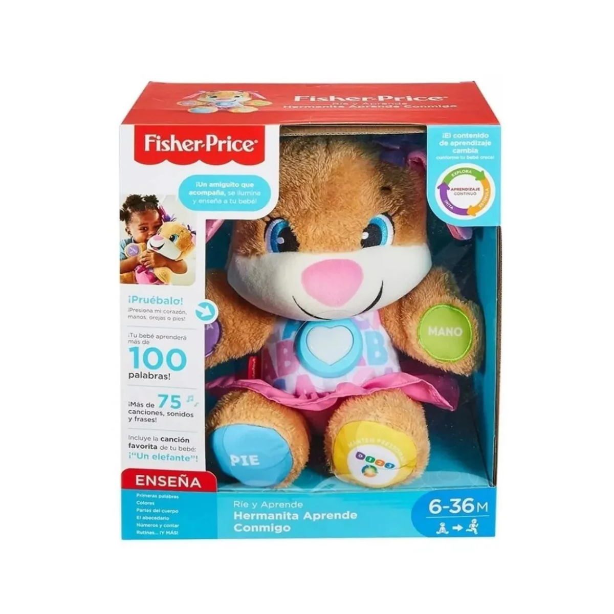 Fisher Price Perrita Aprende Conmigo