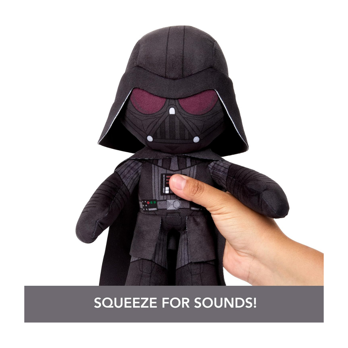 Mattel Star Wars Peluche Talkers de Darth Vader con 10 sonidos y frases