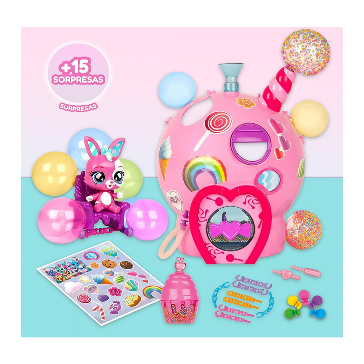 Bubiloons - Juego de Laboratorio Bubilab y Mila