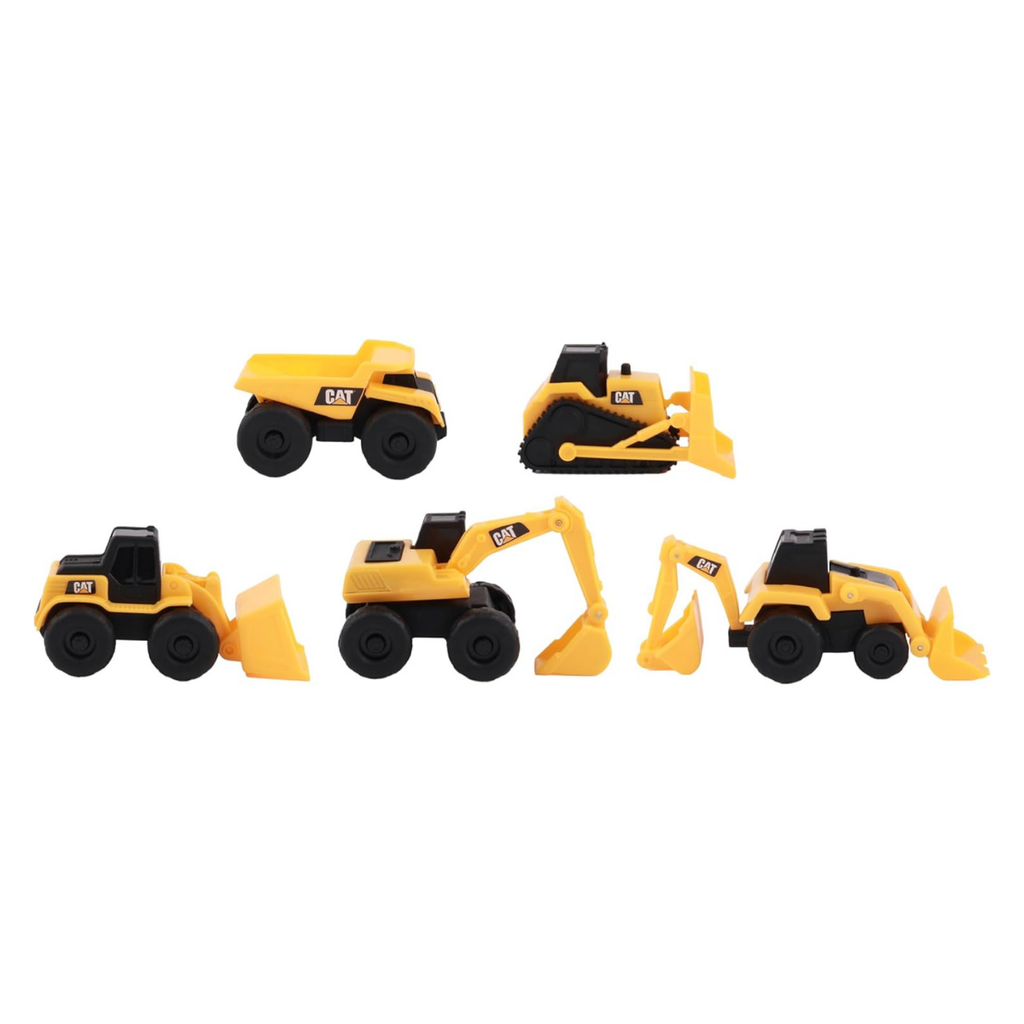 CAT - Little Machines Pack 5 Vehiculos de construcción