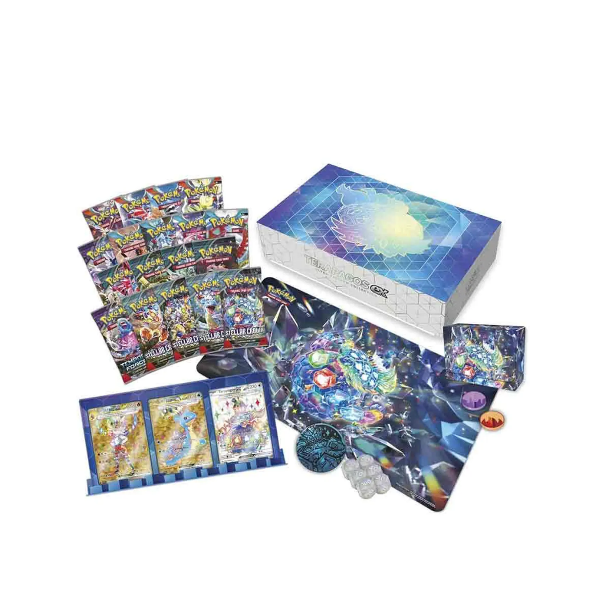 Pokemon Terapagos ex Ultra Premium Collection español