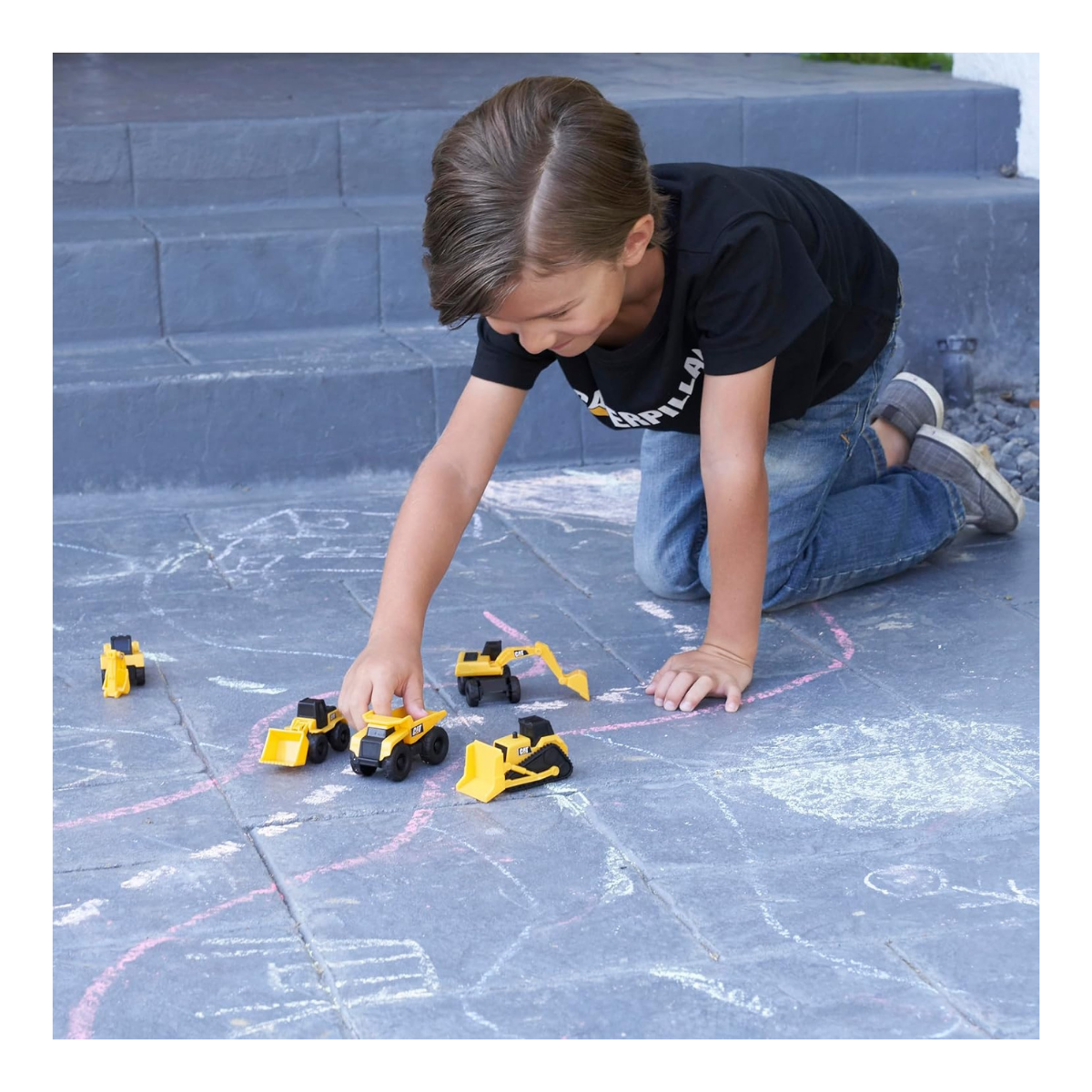 CAT - Little Machines Pack 5 Vehiculos de construcción