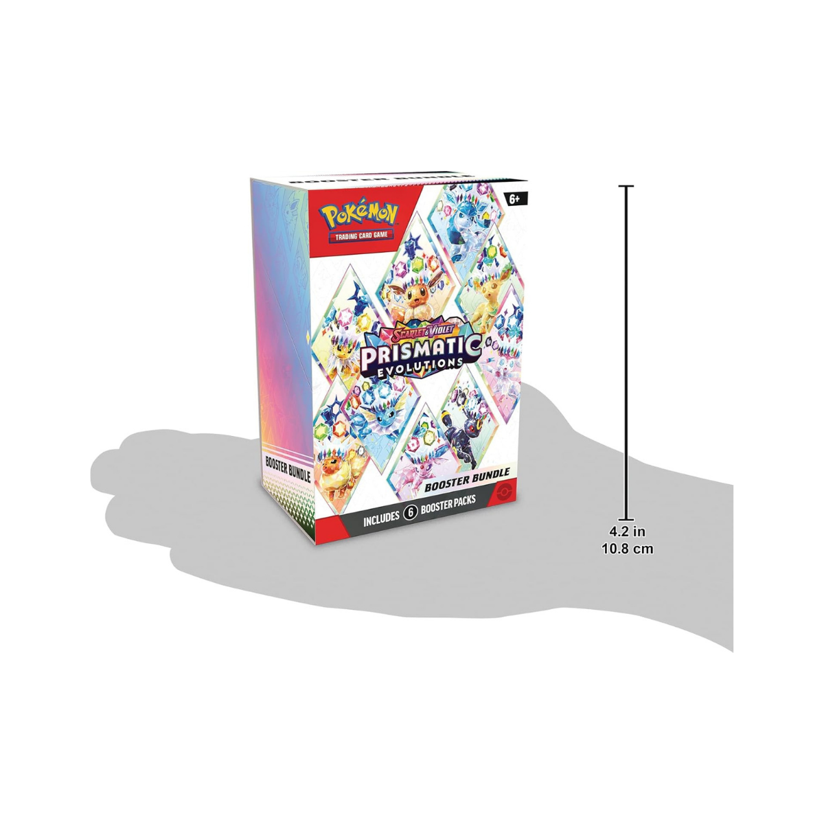 Pokémon TCG: Scarlet & Violet - Paquete de refuerzo de evoluciones prismáticas