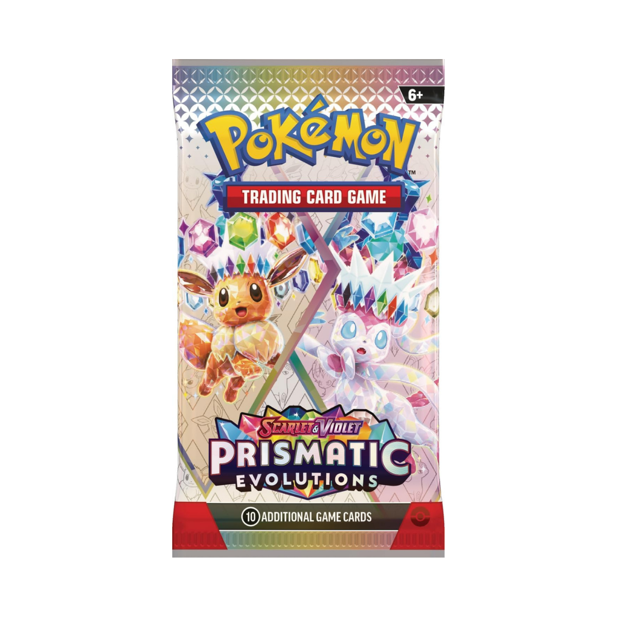 Pokémon TCG: Scarlet & Violet - Paquete de refuerzo de evoluciones prismáticas