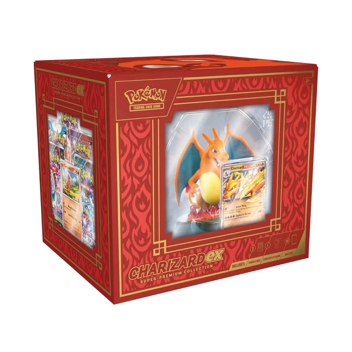 Pokemon Colección TCG Charizard ex Super Premium
