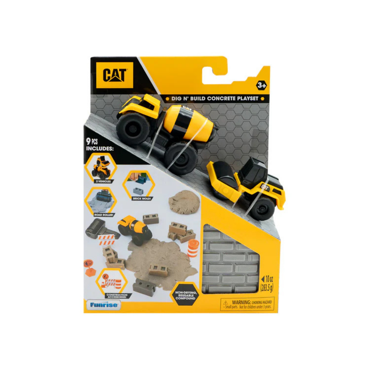 CAT - Mini Mixer y Rodillo con arena mágica