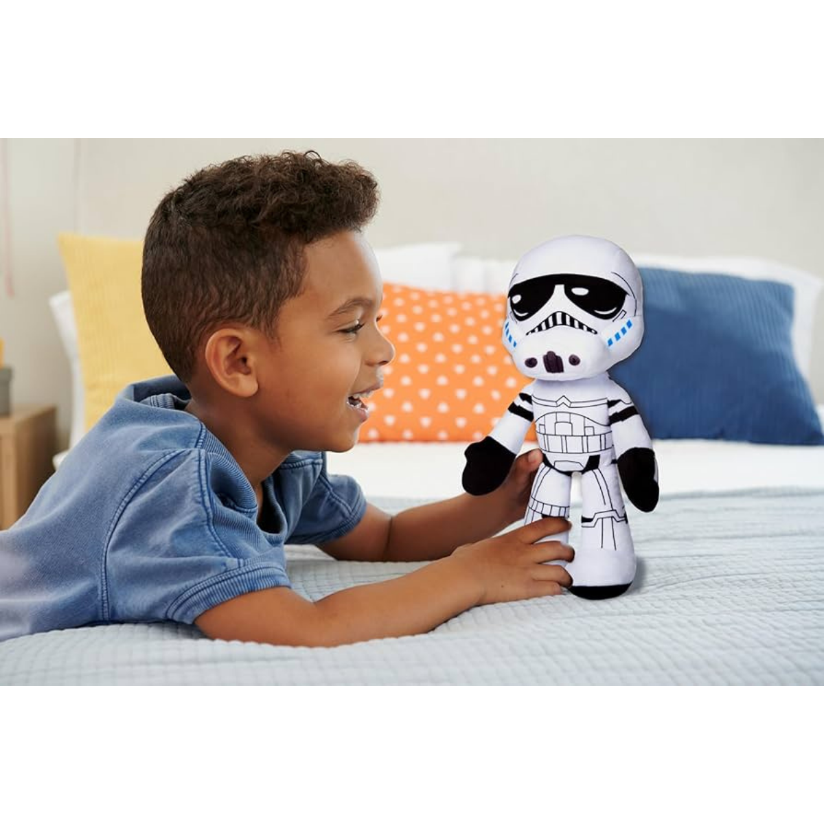 Mattel Star Wars Peluche Stormtrooper con Frases y sonidos para niños