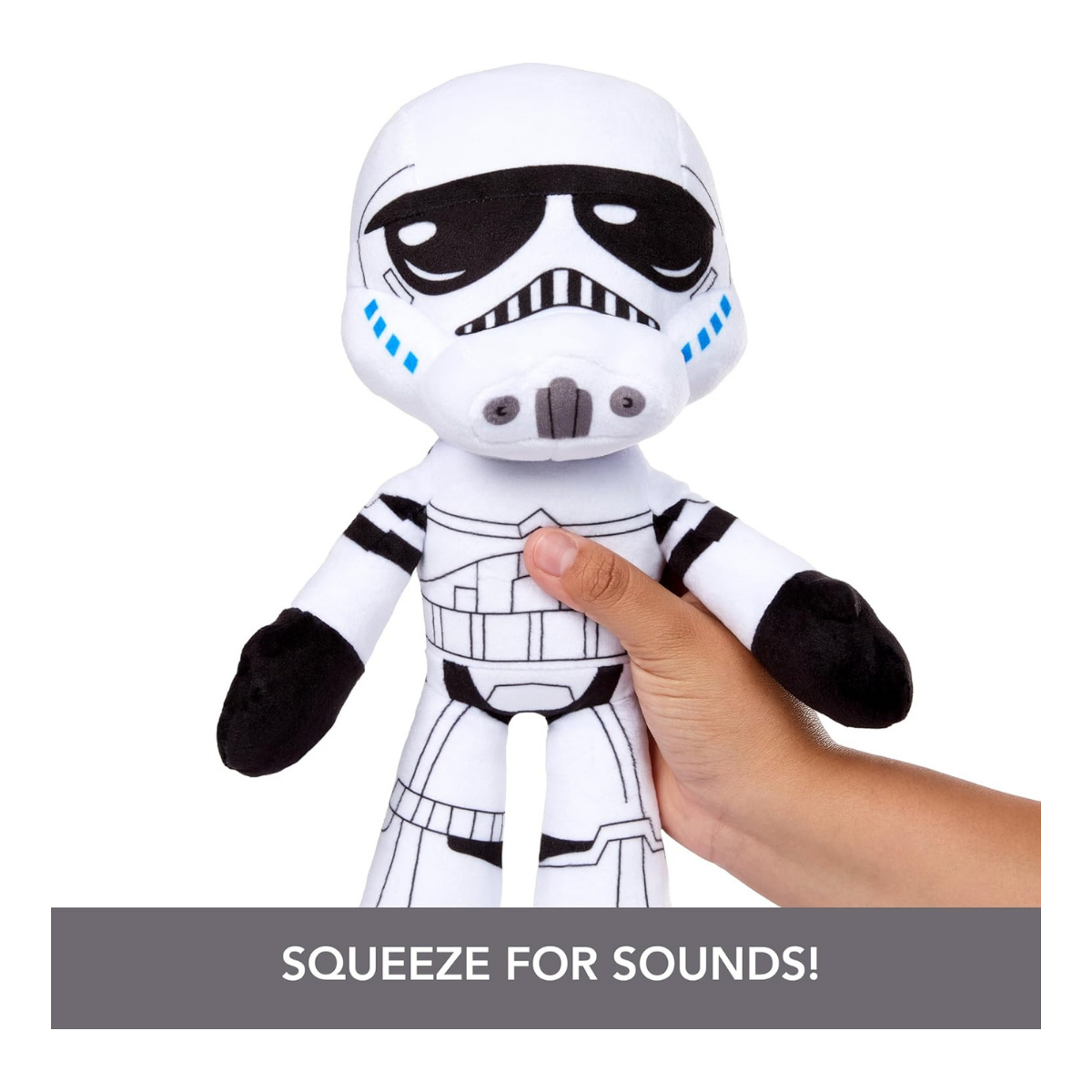 Mattel Star Wars Peluche Stormtrooper con Frases y sonidos para niños