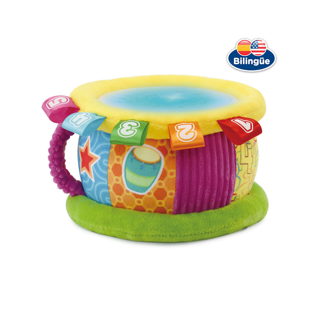 VTech Tambor Luces mágicas Más de 100 Canciones, melodías, Frases y Sonidos