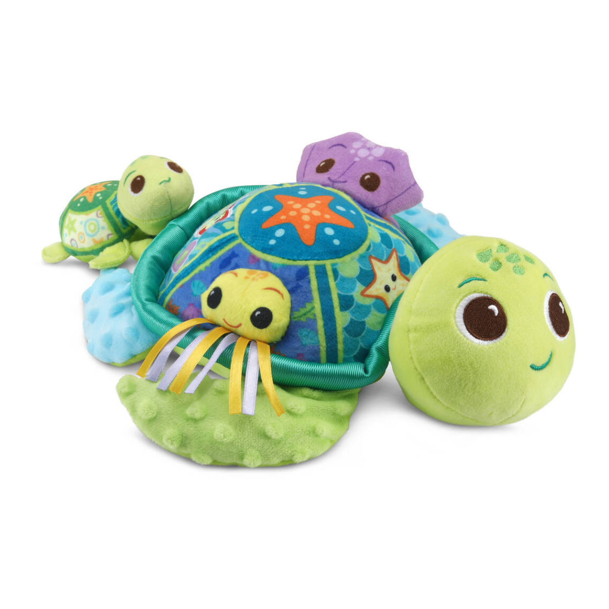 VTech ECO Tortuga y su bebé, Peluche texturas y sensaciones