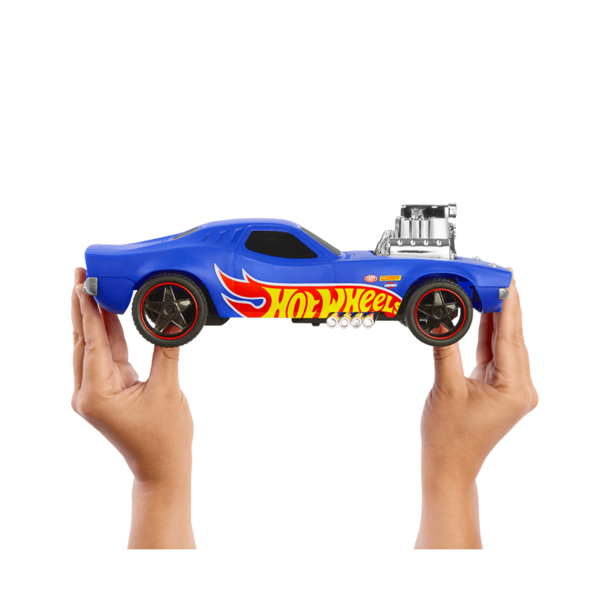 Hot Wheels Vehículo RC Rodger Dodger de Mattel