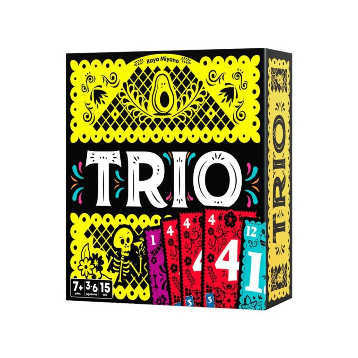 Devir TrioJuego de Cartas Party, rápido y Divertido para Todas Las Edades