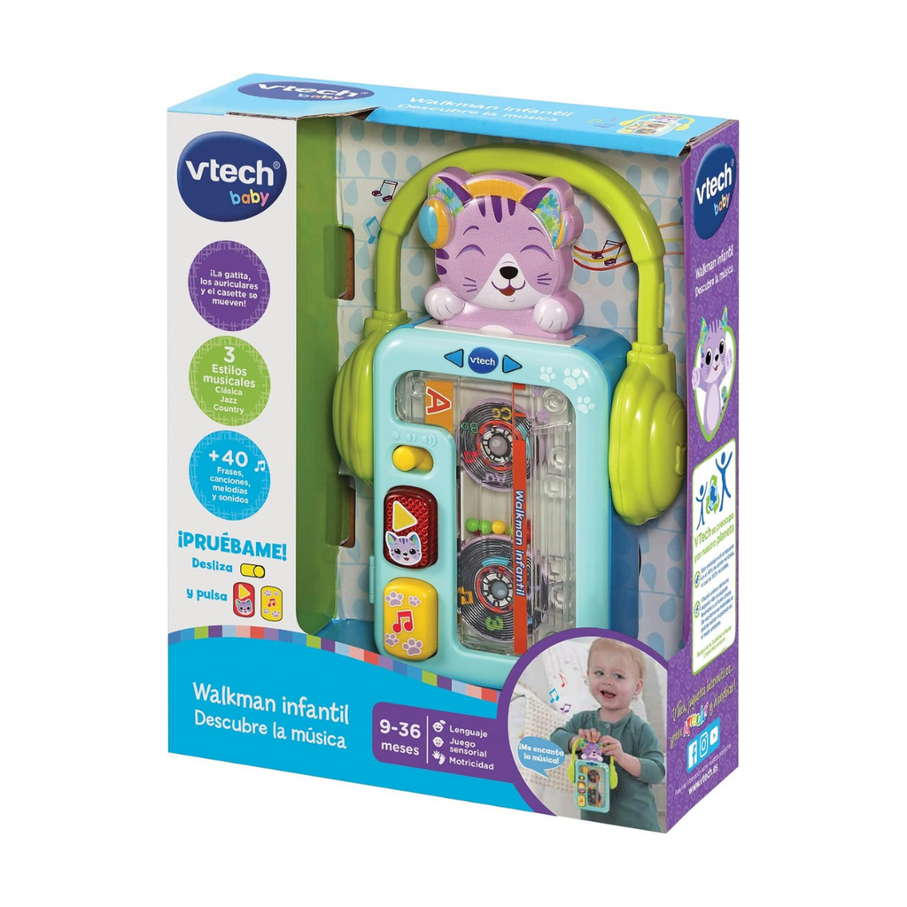 Vtech Walkman infantil Descubre la música