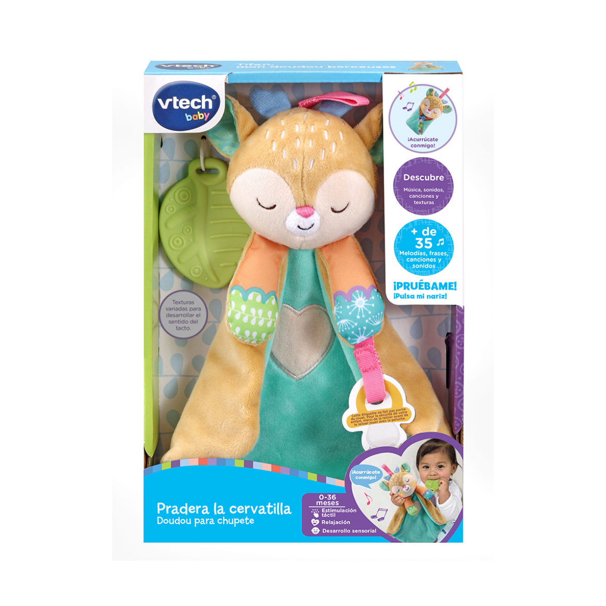 Vtech Pradera la cervatilla Doudou Juguete Sensorial