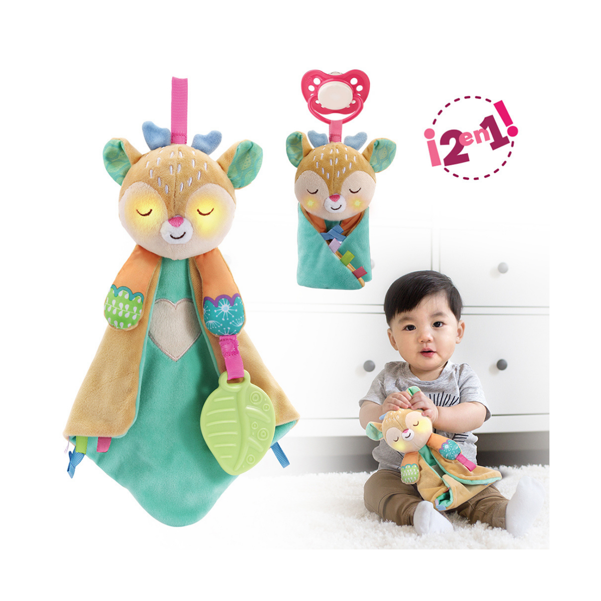 Vtech Pradera la cervatilla Doudou Juguete Sensorial