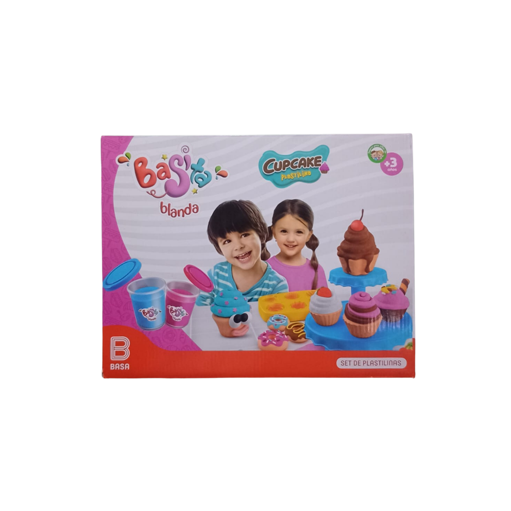 Basa - Playset de Cupcake Plastilinas