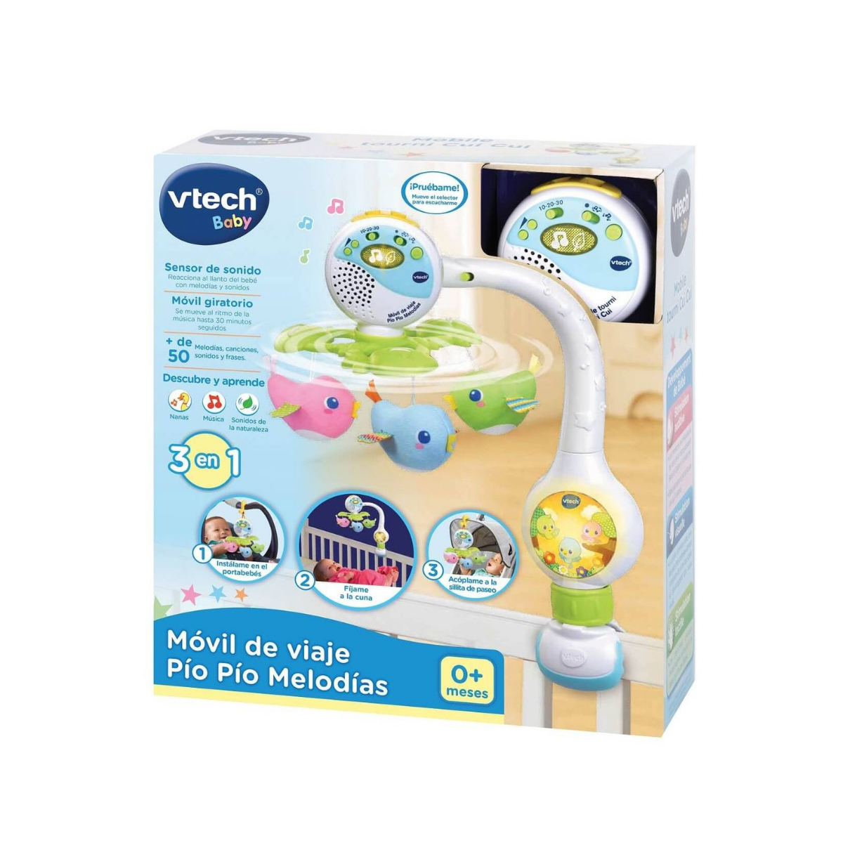 VTech Móvil de Viaje Pío Pío melodías