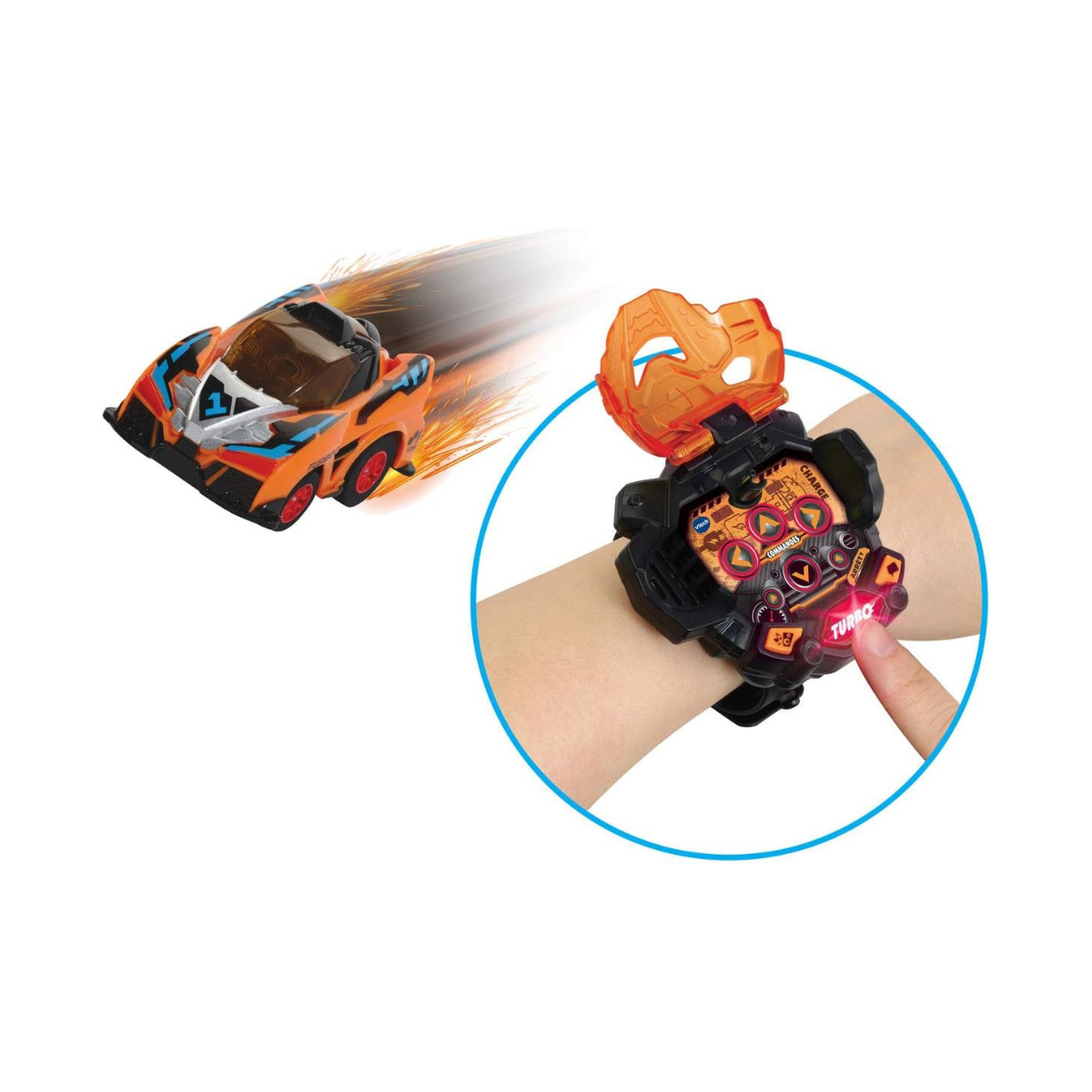 VTech Turbo Force Racers Circuito de Carreras, Pista de Acrobacias
