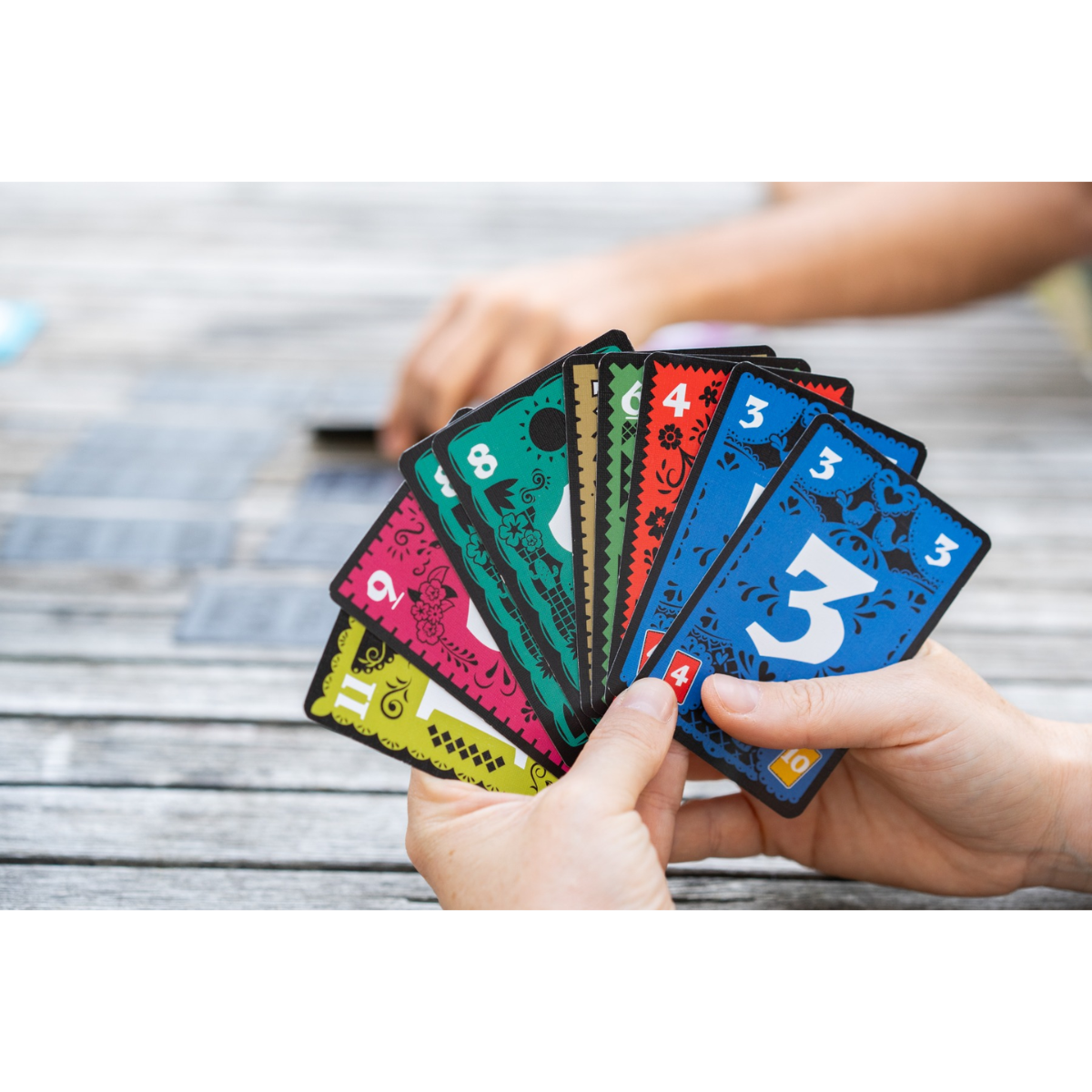 Devir TrioJuego de Cartas Party, rápido y Divertido para Todas Las Edades