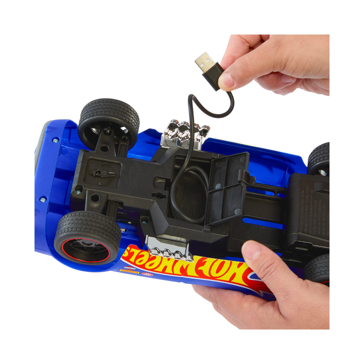 Hot Wheels Vehículo RC Rodger Dodger de Mattel