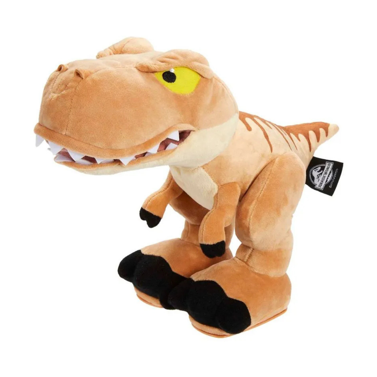 Mattel Jurassic World Tyrannosaurus T Rex - Dinosaurio de peluche con función  de mordisco y sonidos