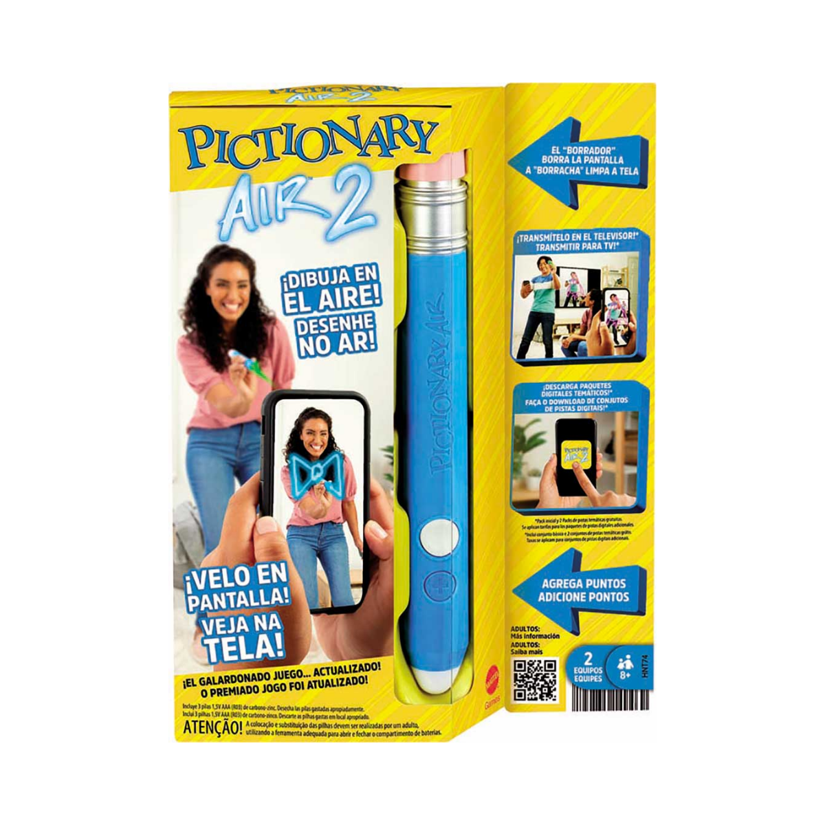 Mattel Games Pictionary Air 2 Juego De Mesa
