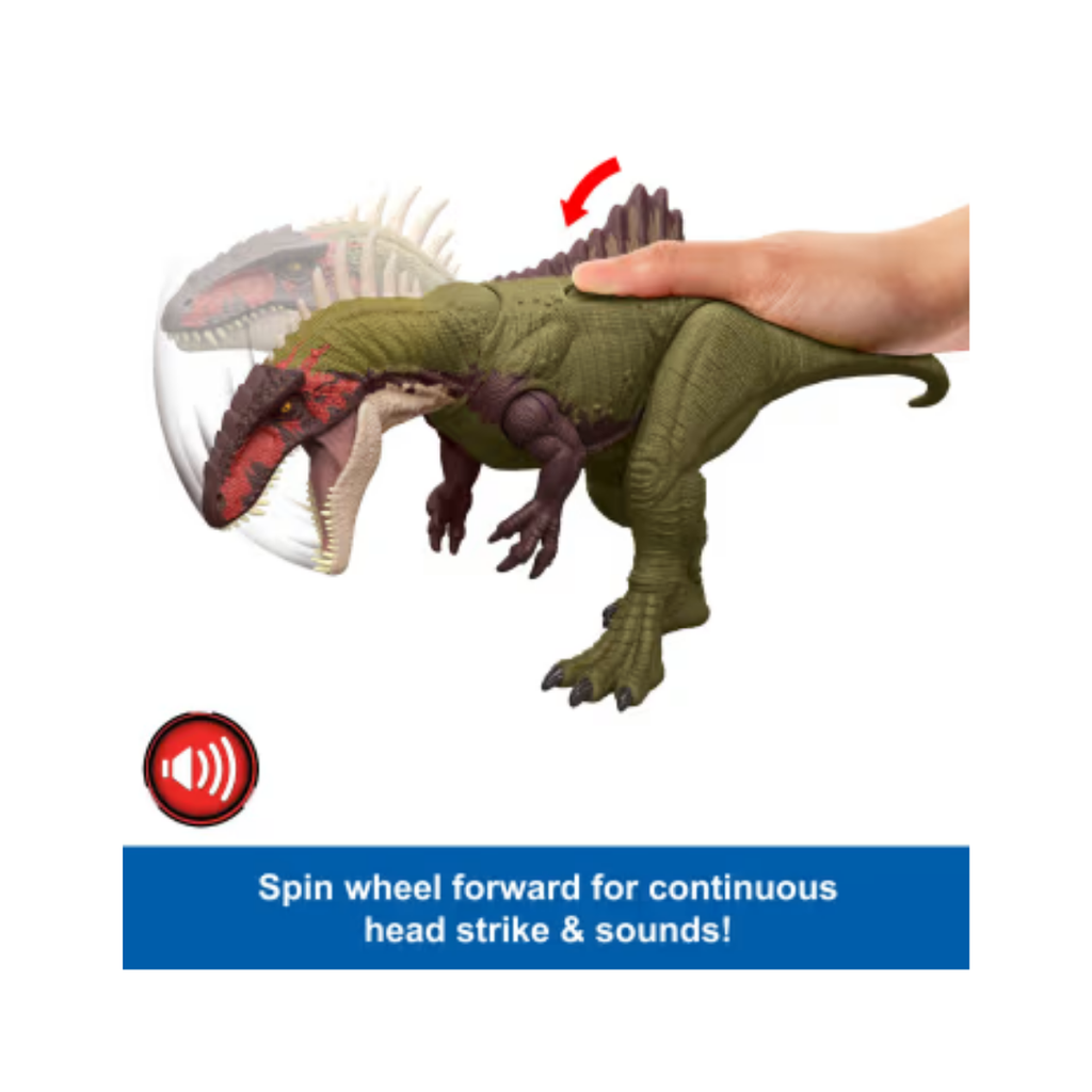 Mattel Jurassic World dinosaurio Roarin' Becklespinax