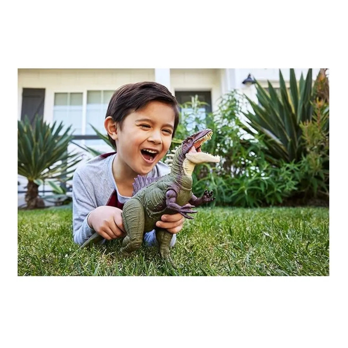 Mattel Jurassic World dinosaurio Roarin' Becklespinax