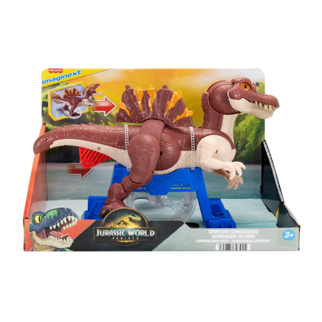 Dinosaurio Espinosaurio Corredor De Jurassic World Rebirth De Imaginext Fisher Price