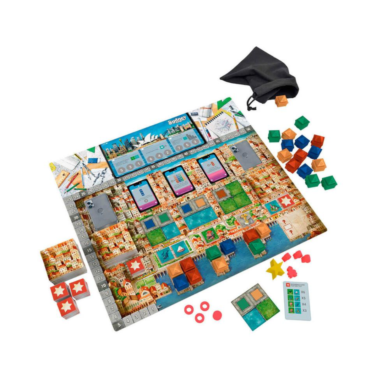 Devir - Cities, Juego de Mesa, Divertido e Interesante, con Amigos, Edad +10
