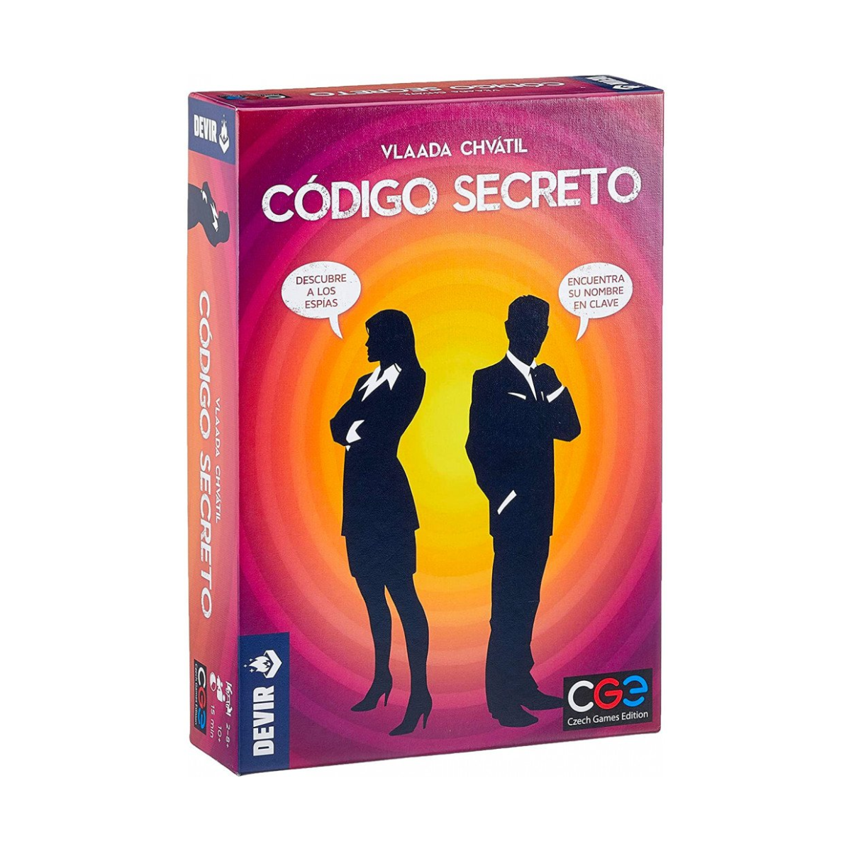 Devir- Código Secreto juego de mesa Divertido, intrigante y misterioso