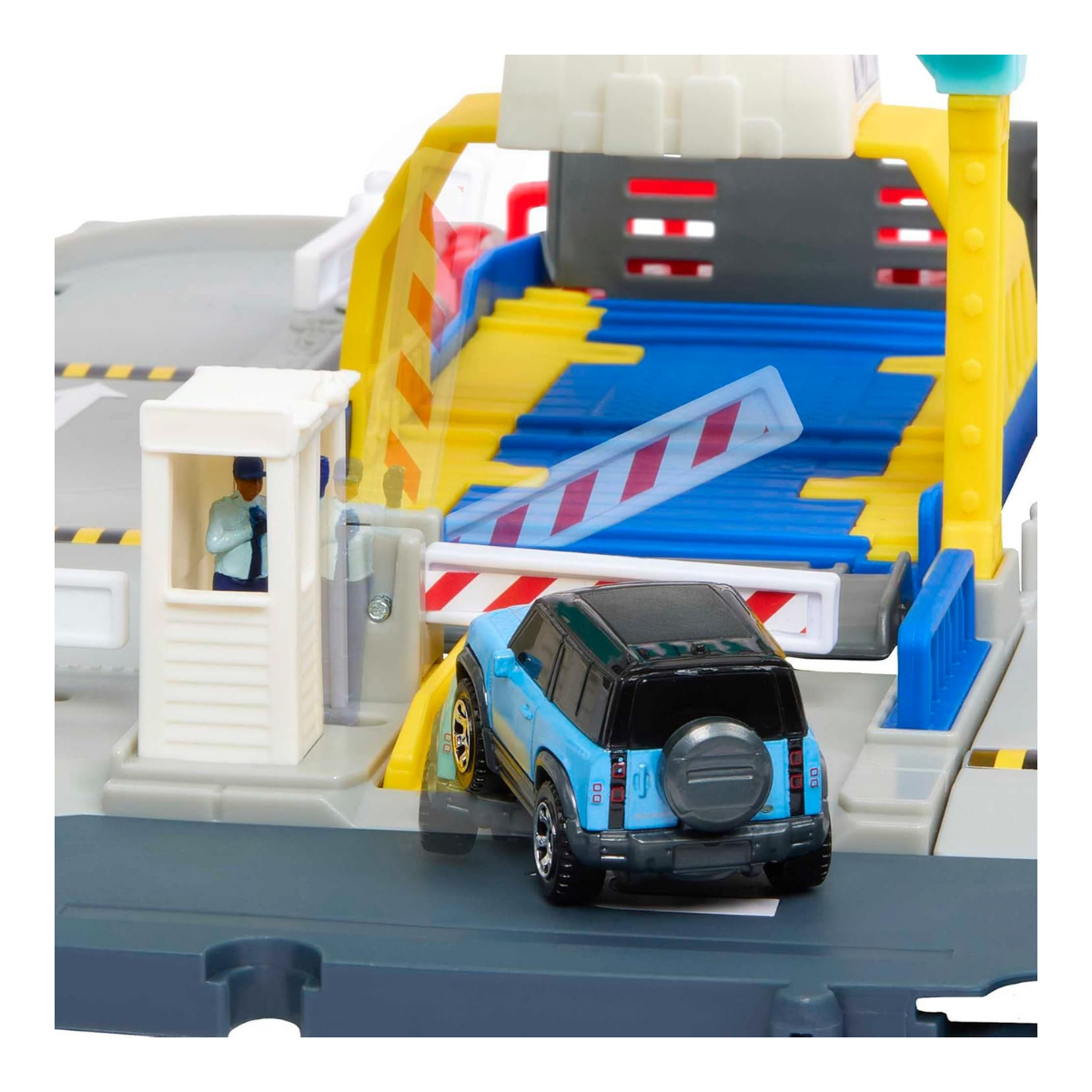 Mattel Matchbox Juego de puerto de ferry con coche Land Rover