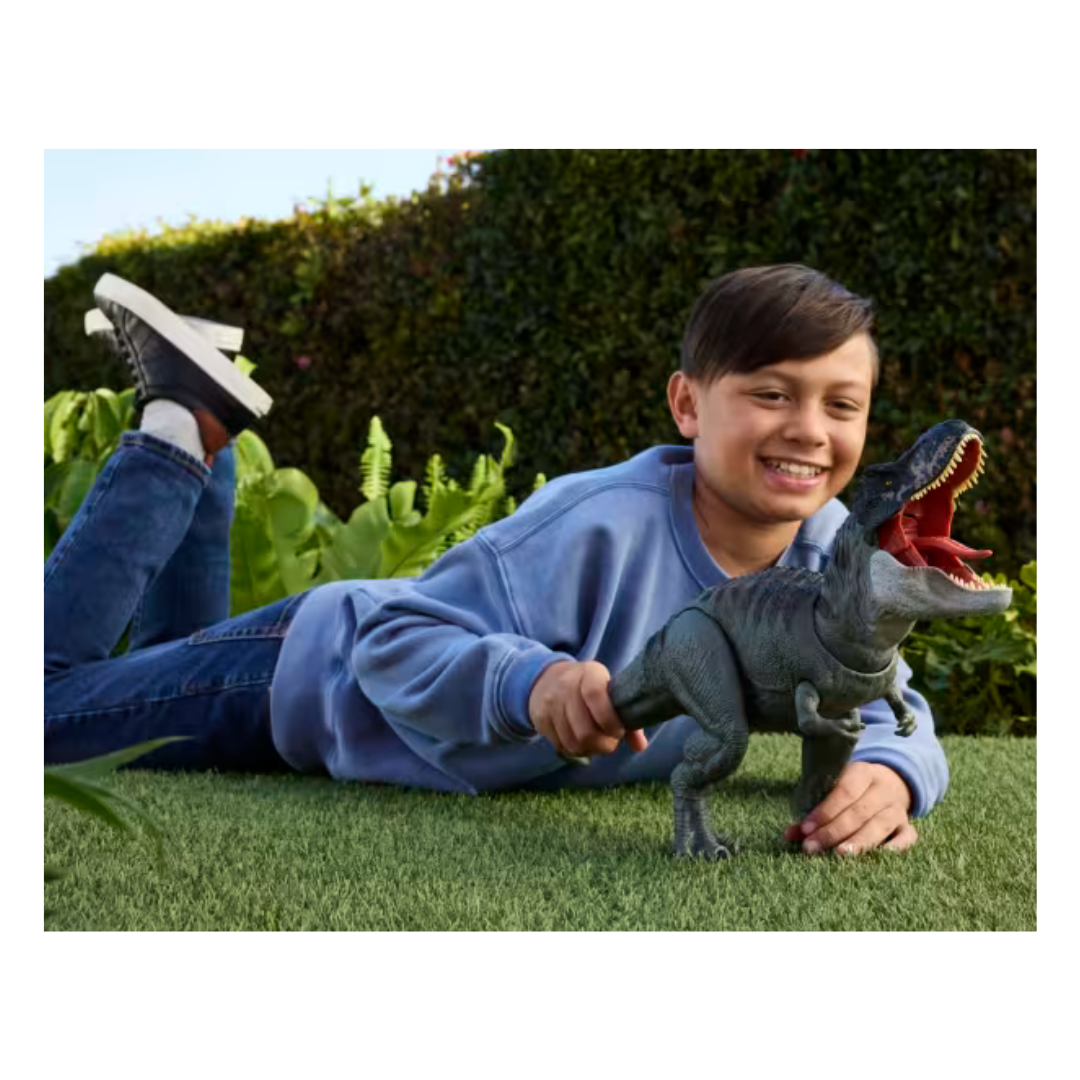 Dinosaurio Tiranosaurio Rex Power Devour De Jurassic World Mattel