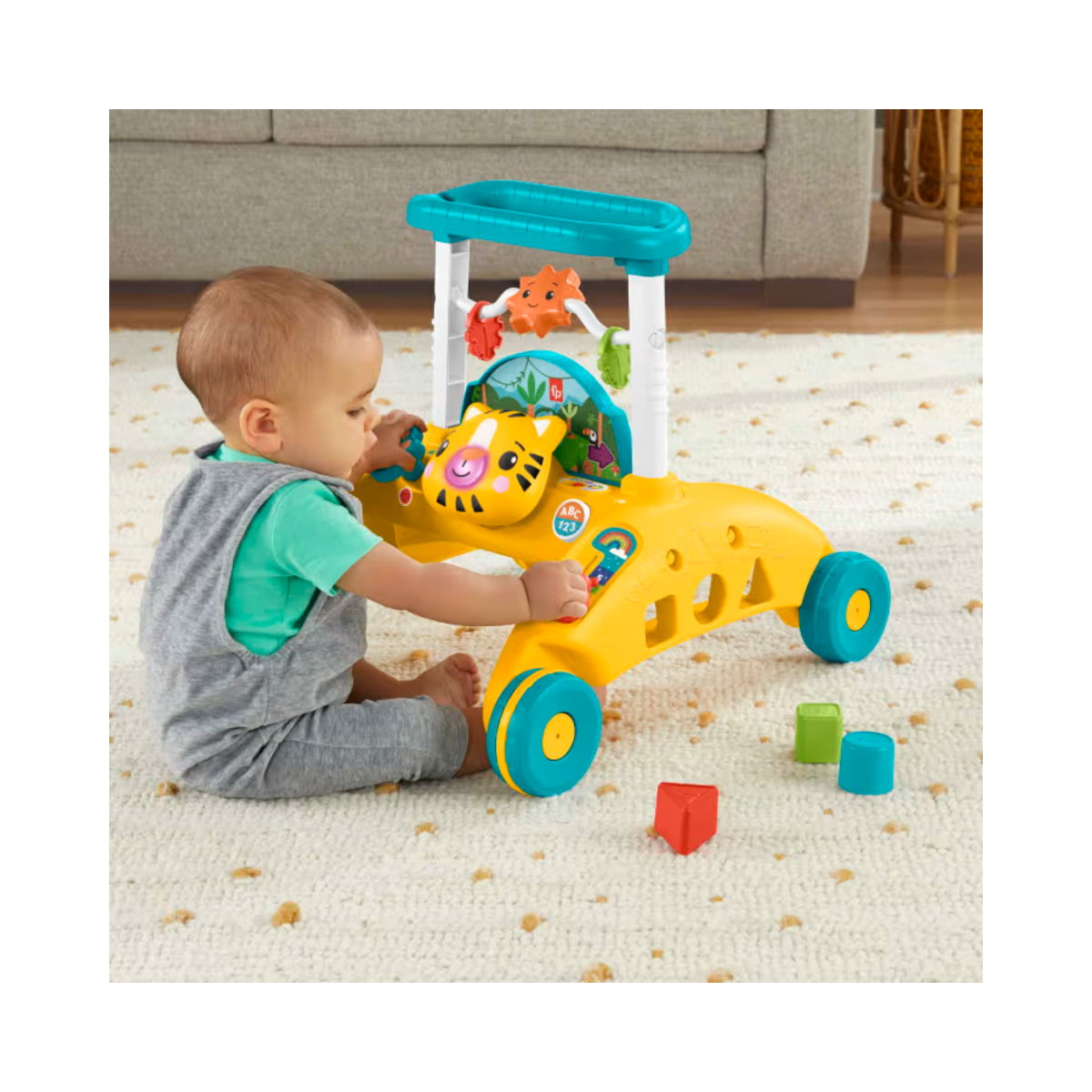 Fisher Price Andadera para Bebés de Dos Lados Primeros Pasos