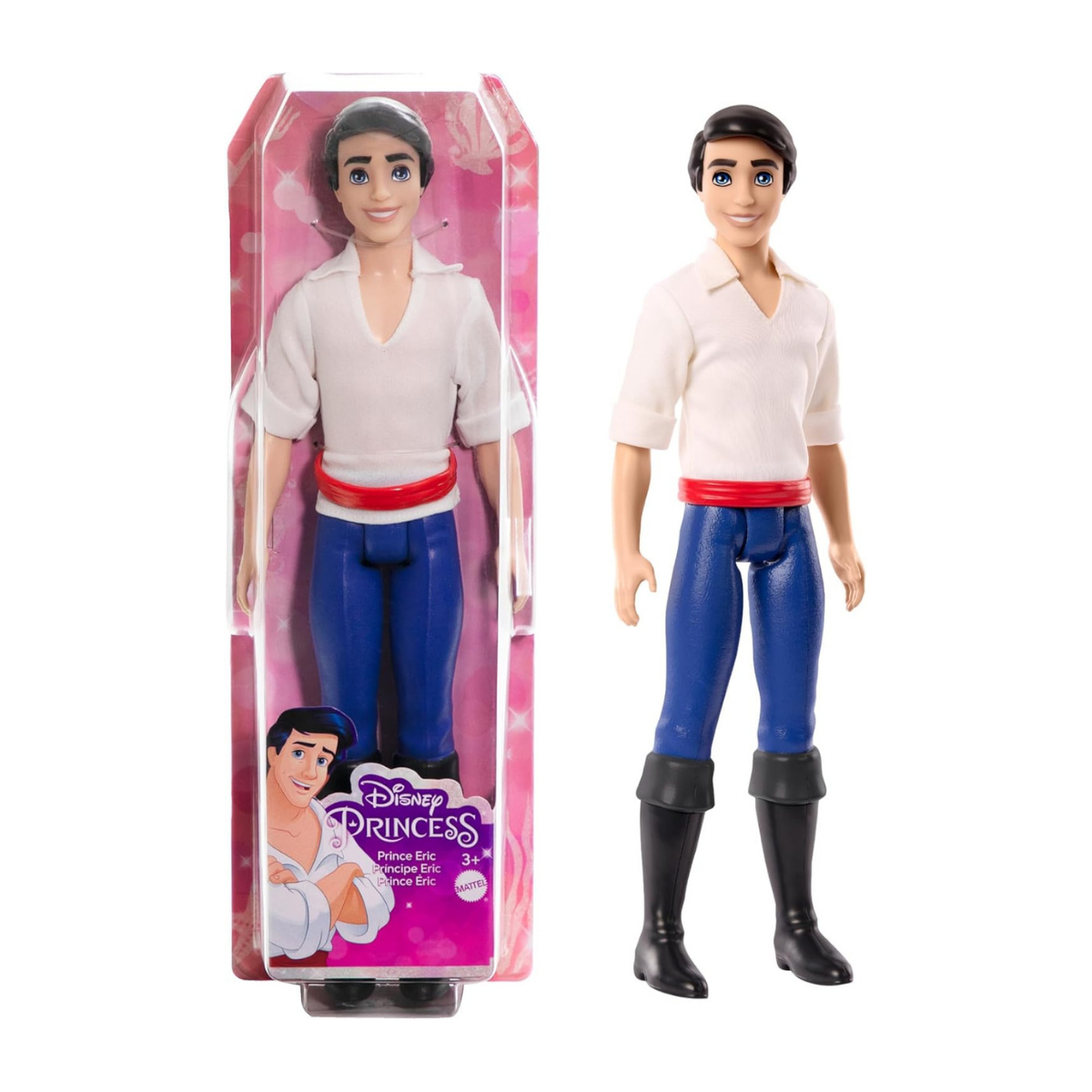 Mattel Disney Princesa Muñeco Príncipe Eric
