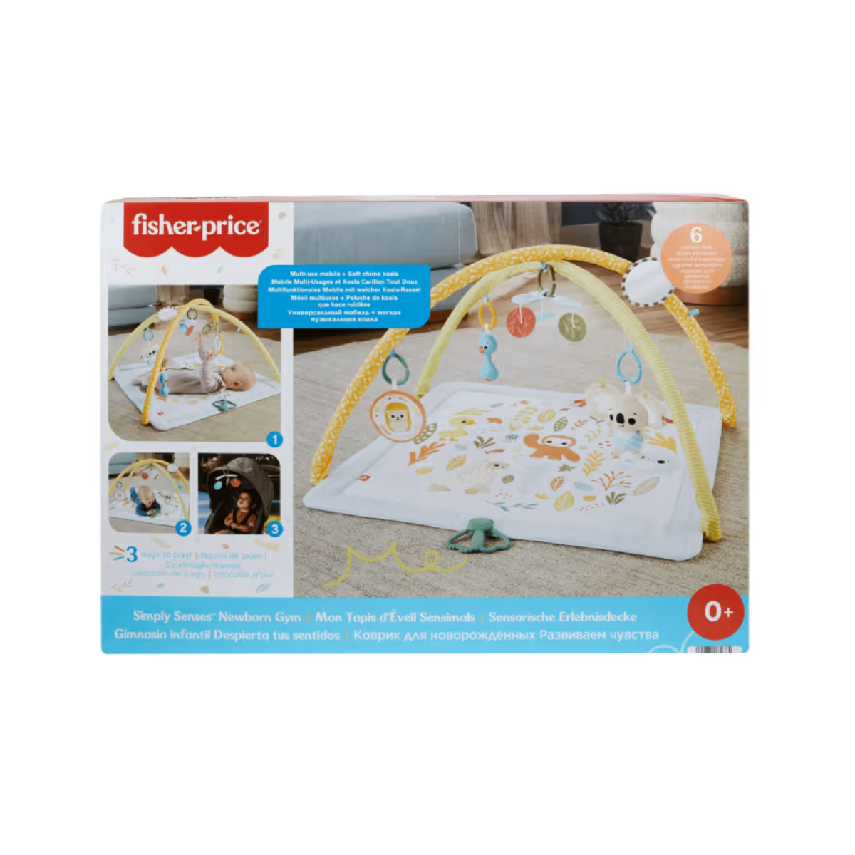 Fisher Price Gimnasio Despierta tus Sentidos Sensorial