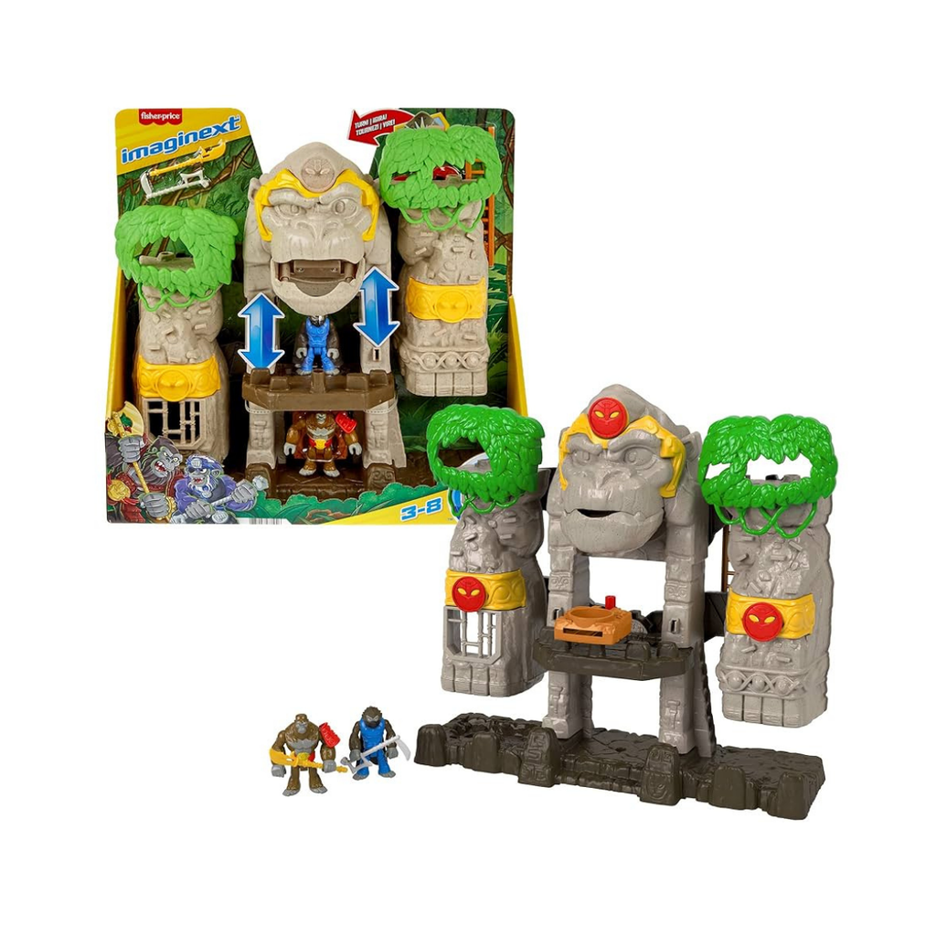 Fisher-Price Imaginext Juego de juguete preescolar Fortaleza del Gorila