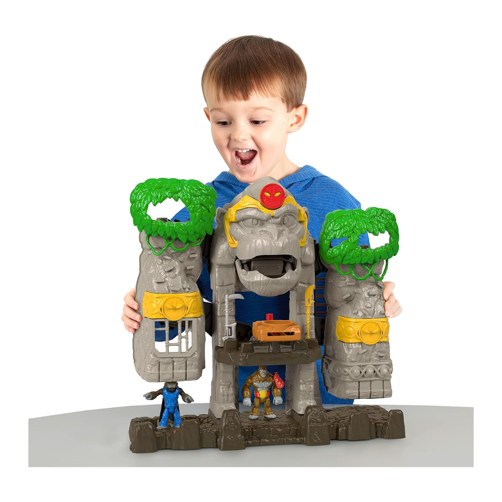 Fisher-Price Imaginext Juego de juguete preescolar Fortaleza del Gorila