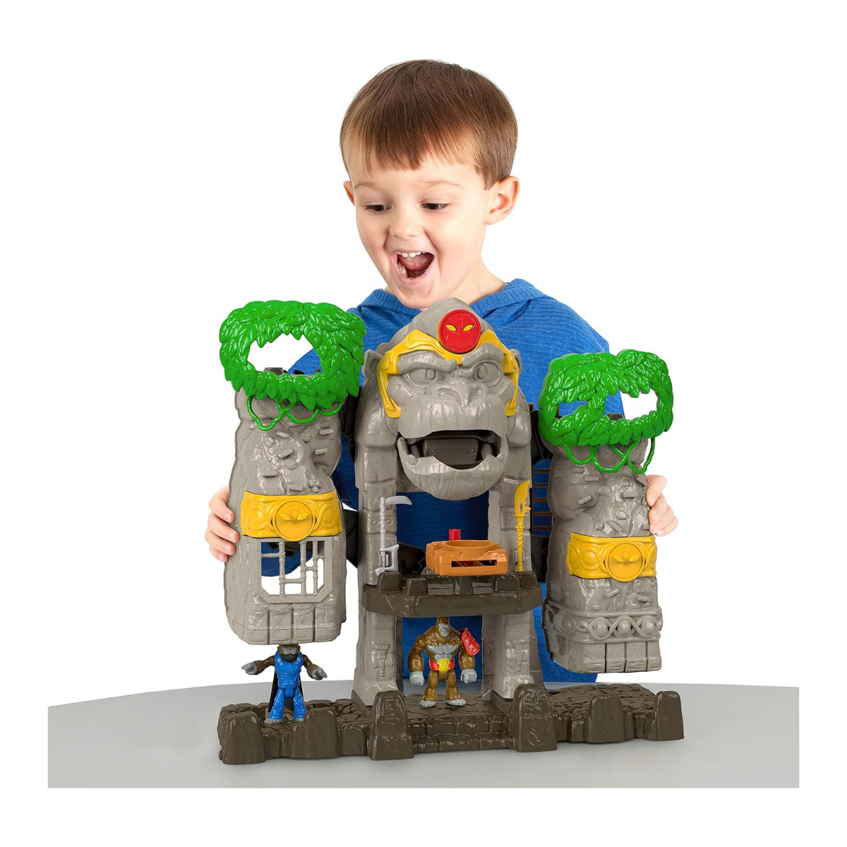 Fisher-Price Imaginext Juego de juguete preescolar Fortaleza del Gorila