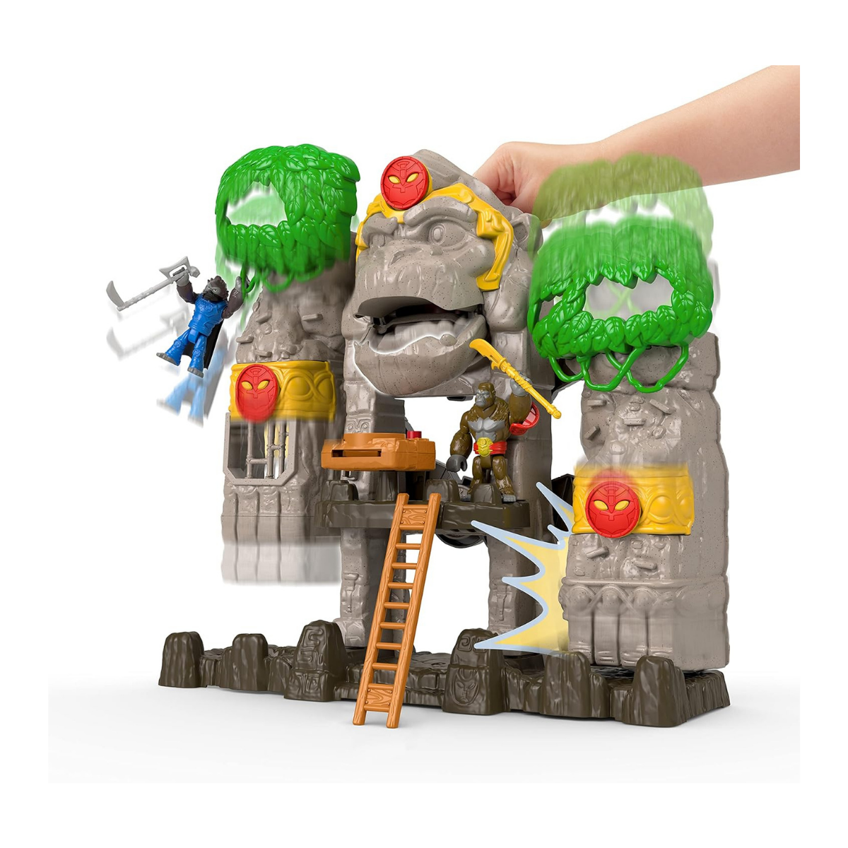 Fisher-Price Imaginext Juego de juguete preescolar Fortaleza del Gorila