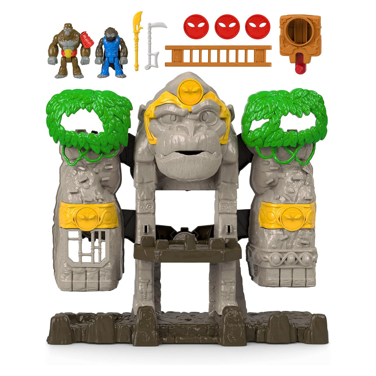 Fisher-Price Imaginext Juego de juguete preescolar Fortaleza del Gorila